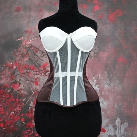 Bridal Corset Bustiers Sexy Steel Boned Corset Top